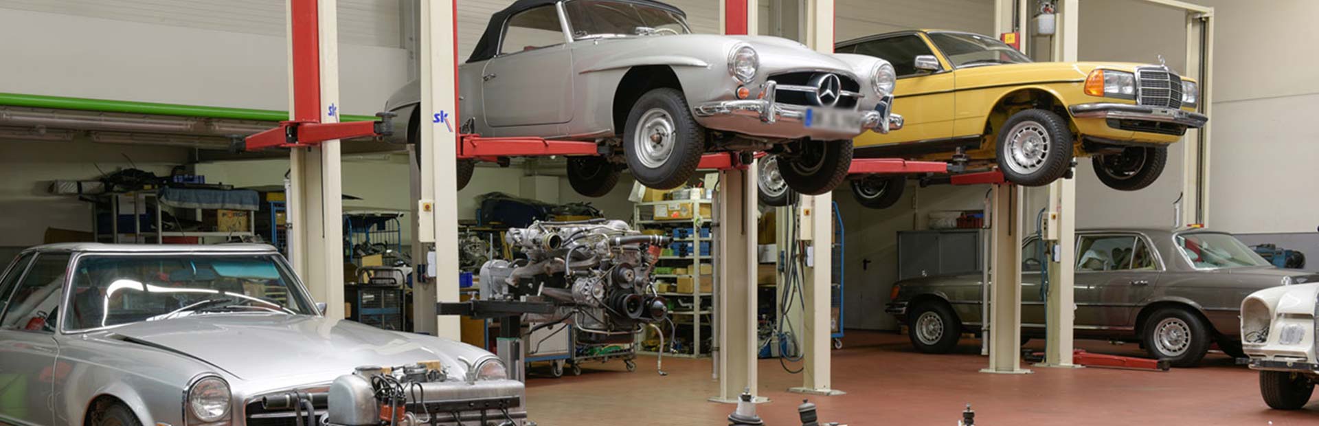 Restauration Mercedes-Benz Oldtimer